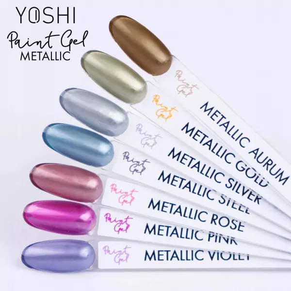 Yoshi Paint Gel Metallic Pink 5 ml