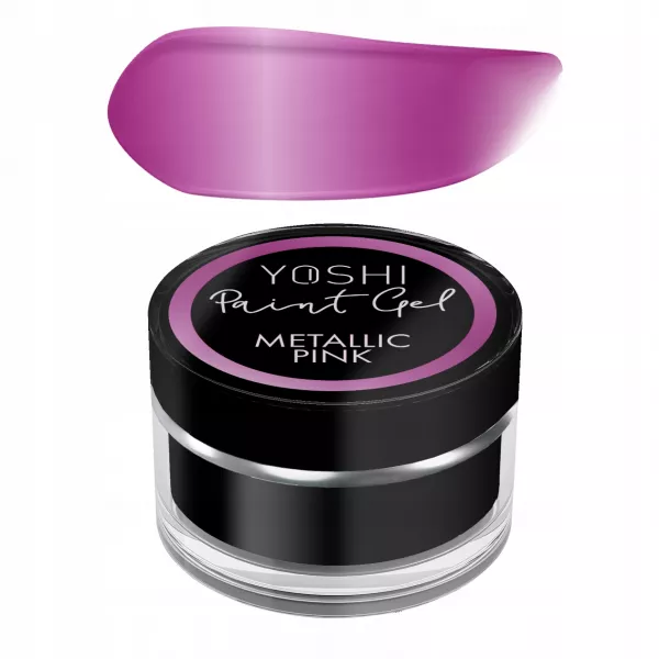 Yoshi Paint Gel Metallic Pink 5 ml