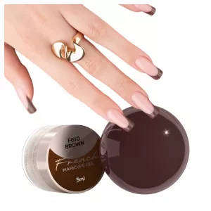 Makear Żel Do Zdobień French Manicure Gel FG10 Brown 5 ml