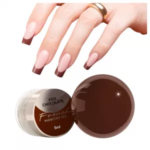 Makear Żel Do Zdobień French Manicure Gel FG11 Chocolate 5 ml