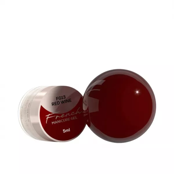 Makear Żel Do Zdobień French Manicure Gel FG13 Red Wine 5 ml