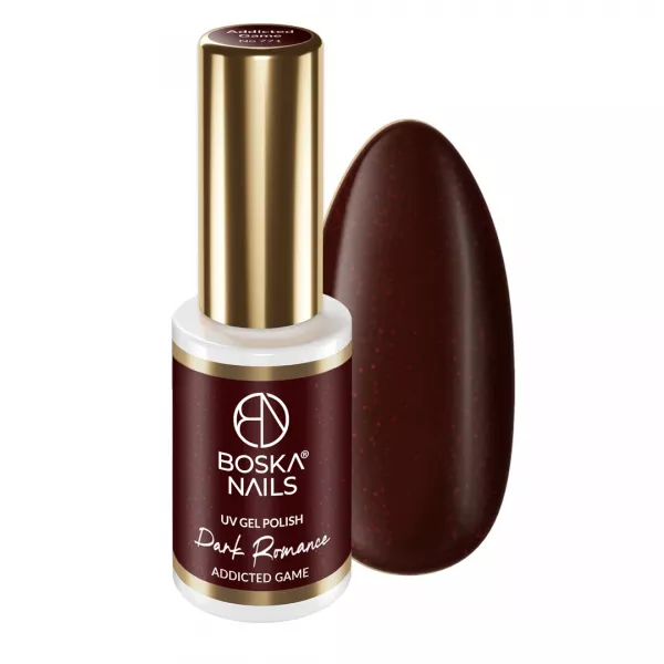 Boska Nails Lakier Hybrydowy Dark Romance 771 Addicted Game 6 ml