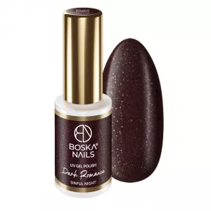 Boska Nails Lakier Hybrydowy Dark Romance 777 Sinful Night 6 ml