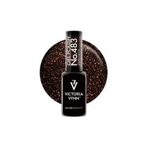Victoria Vynn Lakier Hybrydowy 483 Gilded Ebony 8 ml