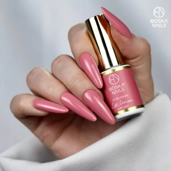 Boska Nails Lakier Hybrydowy 593 Soft Kiss 6 ml