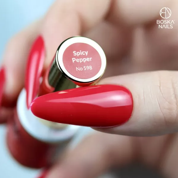 Boska Nails Lakier Hybrydowy 598 Spicy Pepper 6 ml