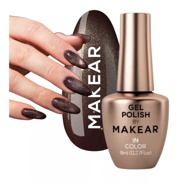 Makear Lakier Hybrydowy Cat Eye Flash MC03 8 ml
