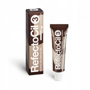 RefectoCil 3 henna do brwi, brody i rzęs brąz żel