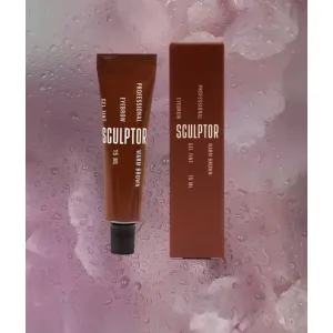Sculptor farba żelowa do brwi Warm Brown 15 ml