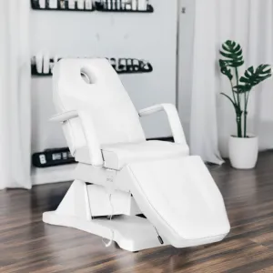 Sillon fotel kosmetyczny elektryczny Soft 1 siln. biały