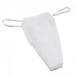 Stringi jednorazowe męskie czarne 10 szt