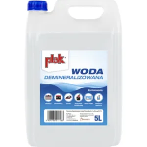 Woda demineralizowana do autoklawu 5L