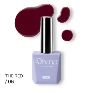 DIVNA The Red 06 Lakier Hybrydowy Do Paznokci 13 ml