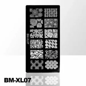 Blaszka do stempli kwiaty BM-Xl07