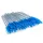 CRYSTAL BRUSH Szczoteczki nylonowe do rzęs niebieska