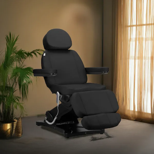 lektryczny fotel kosmetyczny SILLON CLASSIC 3 silniki czarny