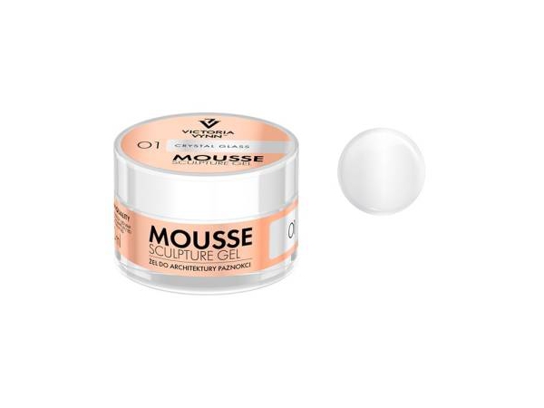 Victoria Vynn Mousse Sculpture Gel Żel Budujący 01 Crystal Glass 50 ml