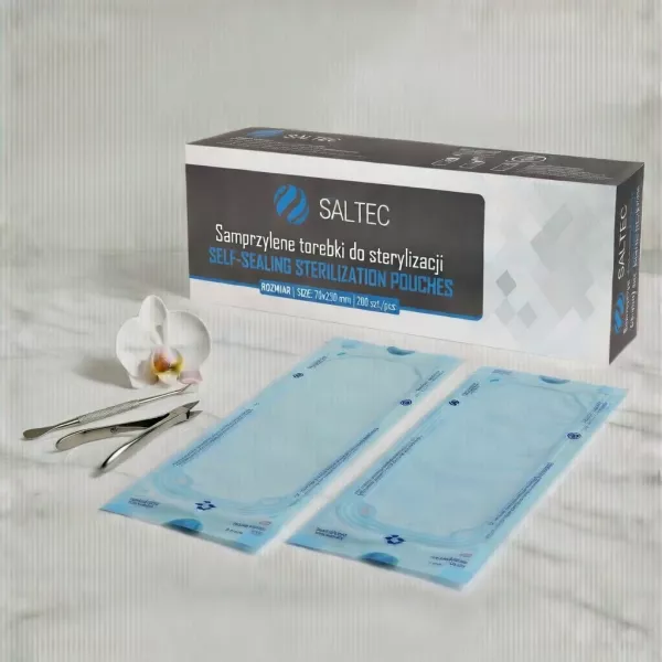 Saltec Torebki Do Sterylizacji 70x230 mm 200 szt
