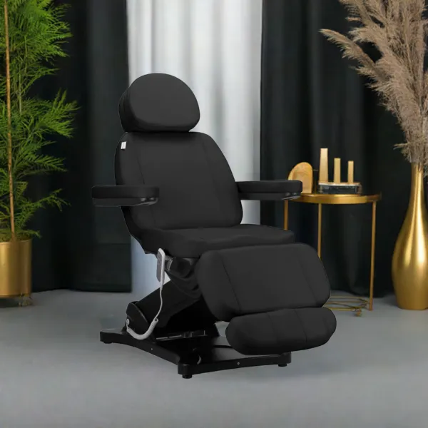 lektryczny fotel kosmetyczny SILLON CLASSIC 3 silniki czarny