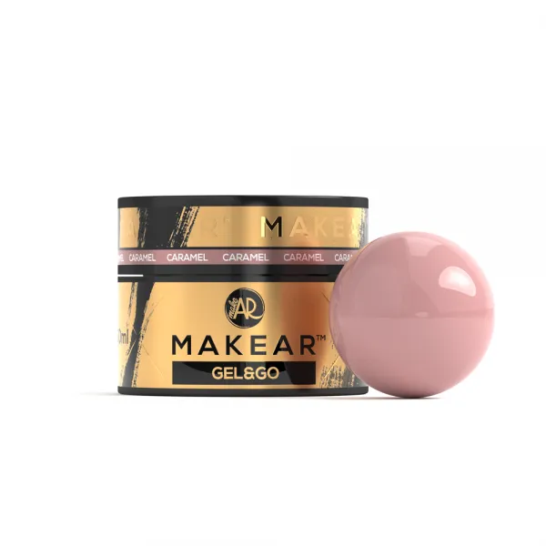 Makear Gel&Go Builder Gel Żel Budujący Caramel GG01 50 ml