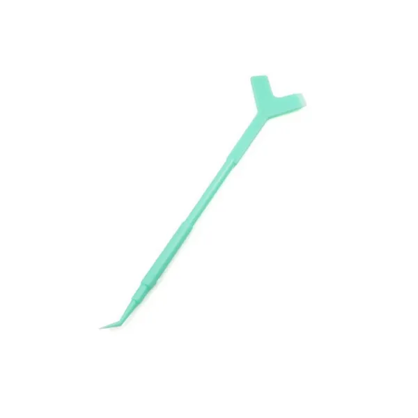 Grzebyk Y do liftingu rzęs LASH LIFT COMB TURKUSOWY