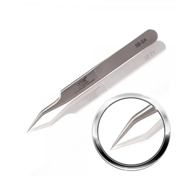 .Jolash Professional Antymagnetyczna pęseta do rzęs 5B-SA