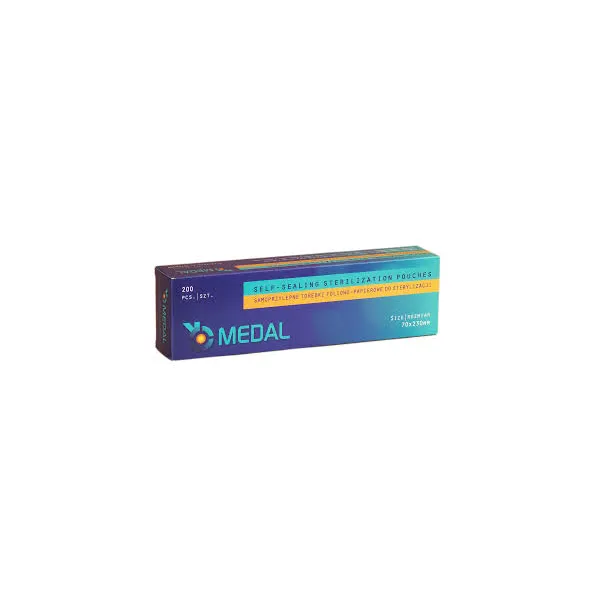 Medal Samoprzylepne Torebki Do Sterylizacji 70x230 mm 200 szt