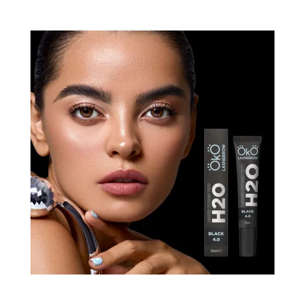 Oko Liquid Hybryd Tint H2O Farbka Do Brwi i Rzęs Black Czarna