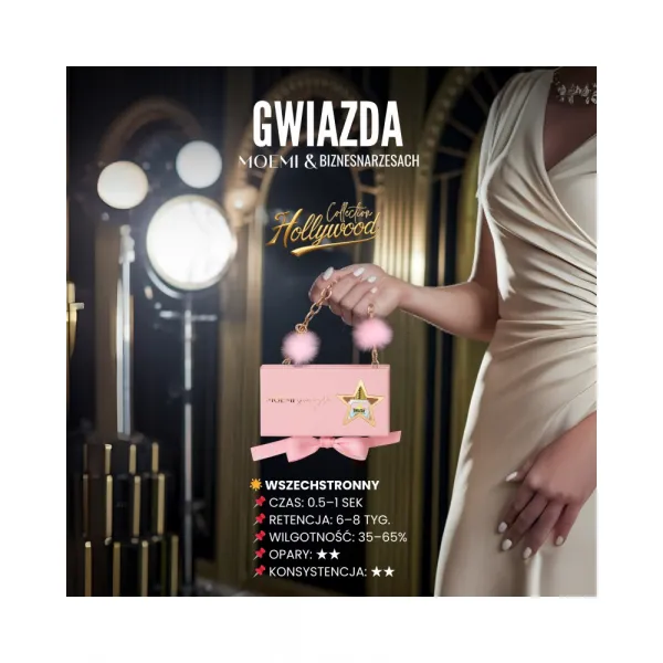 Moemi klej Gwiazda 5ml Hollywood – Klej do Przedłużania Rzęs | Półsekundowy | Niski Opar @biznesnarzesach