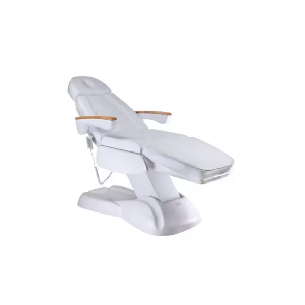 Fotel kosmetyczny elektryczny LUX BW-273B-4 Biały