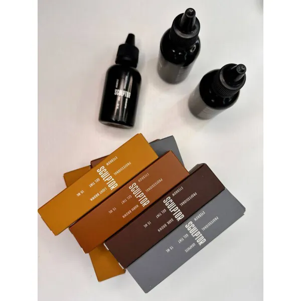 Sculptor farba żelowa do brwi Dark Brown 15 ml
