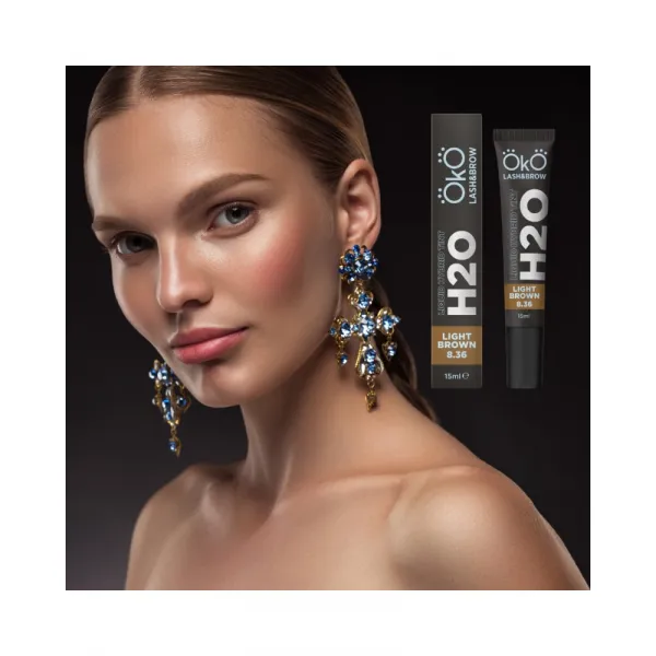 Oko Liquid Hybryd Tint H2O Farbka Do Brwi i Rzęs Light Brown