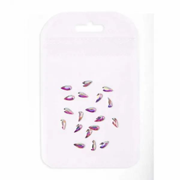 DIamenty cyrkonie kamienie 3D 06 20 szt