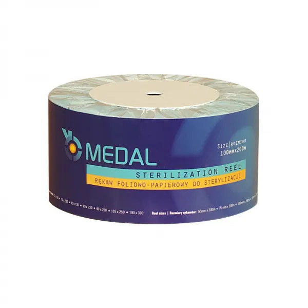 Medal Rękaw Folijowo-Papierowy Do Sterylizacji 100 mm x 200 m