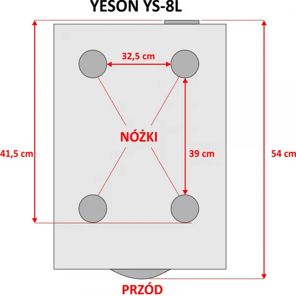 Yeson Autoklaw serii YS 8L Silver Line