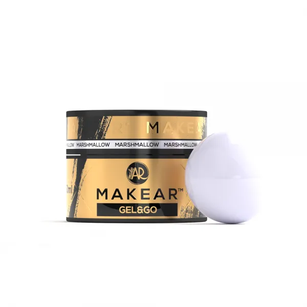Makear Gel&Go Builder Gel Żel Budujący Marshmallow GG02 50 ml