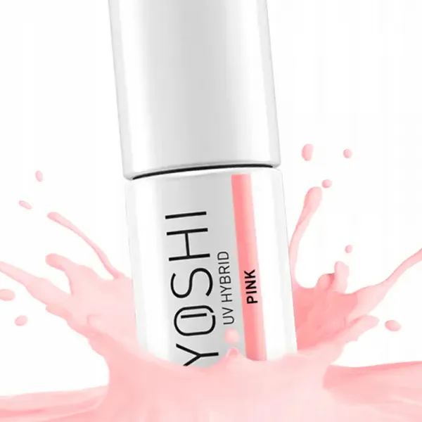 Yoshi Lakier Hybrydowy French Line 004 Pink 6 ml