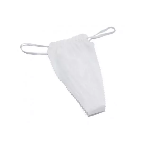 Stringi jednorazowe męskie czarne 10 szt