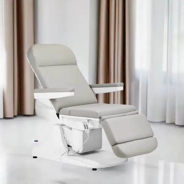 Fotel kosmetyczny elektr. Azzurro 891 szary