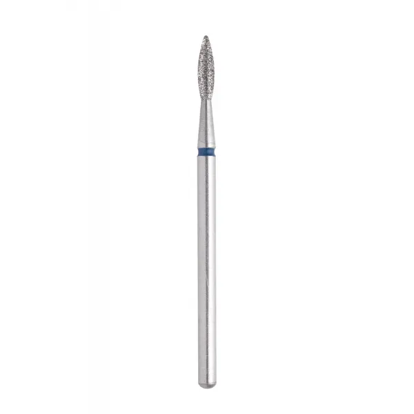 Staleks Frez Diamentowy Płomyk Ostry Niebieski 2.1/8 mm