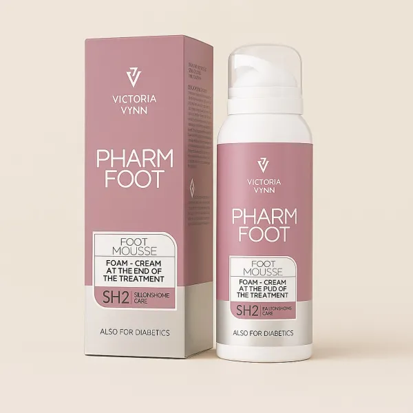 Victoria Vynn Pharm Foot Foot Mousse Pianka-Krem 105 ml