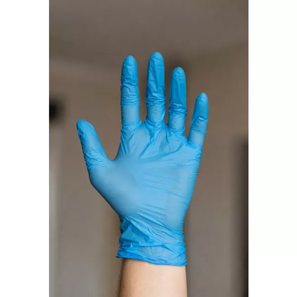 Mercator Rękawiczki Nitrylowe S Niebieskie 100 szt/ 50 par