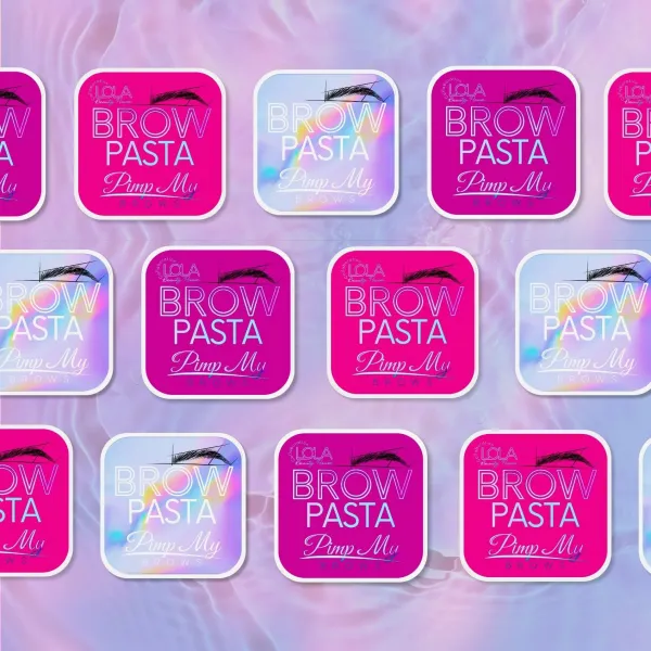 Różowa Pasta Do Geometrii Brwi Pimp My Brows
