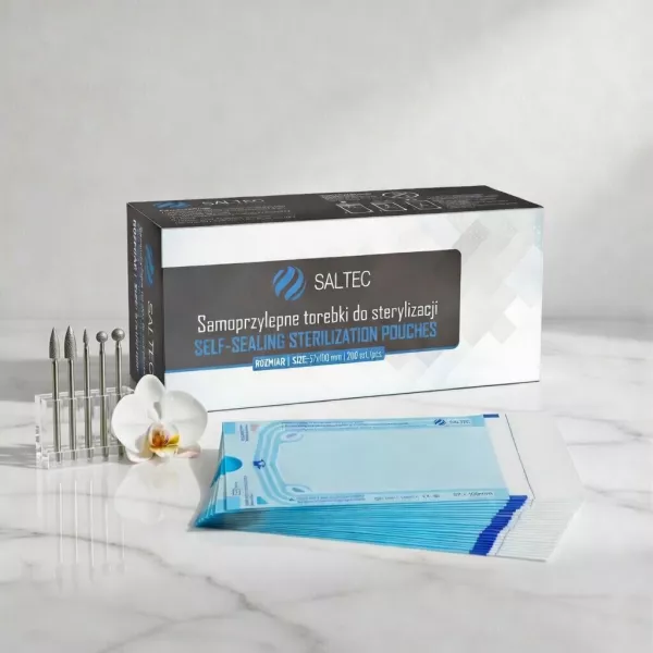 Saltec Torebki Do Sterylizacji 57 x 100 mm 200 szt