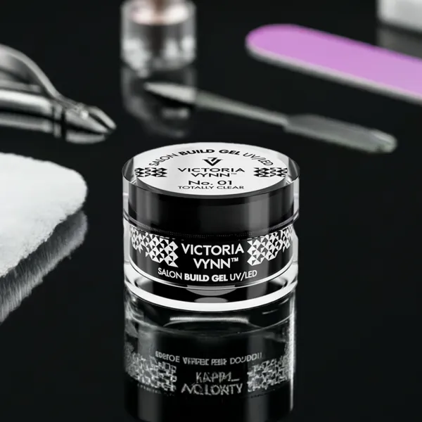 Victoria Vynn BUILD GEL - Żel budujący 15ml No.001 Totally Clear