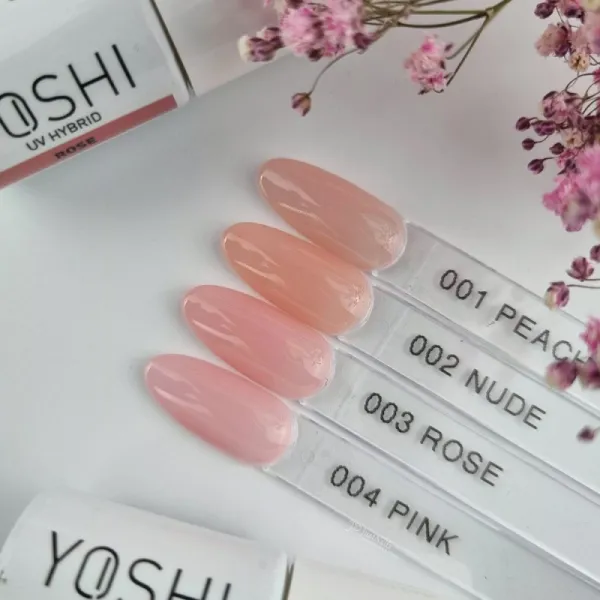 Yoshi Lakier Hybrydowy French Line 003 Rose 6 ml