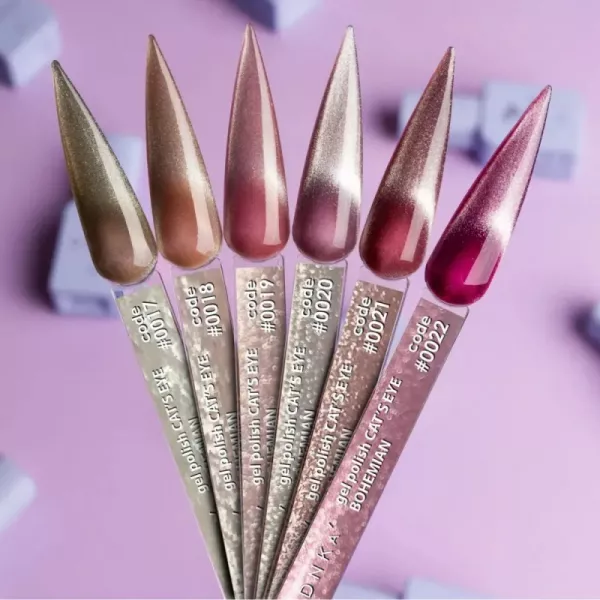 Dnka' Lakier Hybrydowy Bohemian Cat's Eye Color Code #0019 12 ml