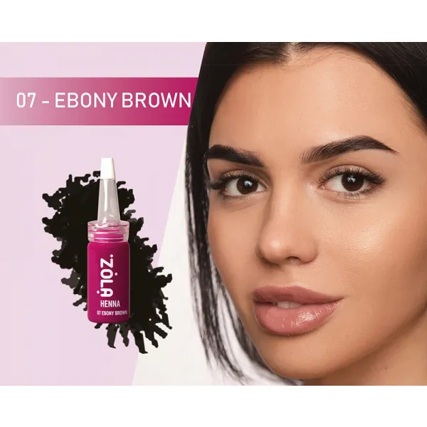 Zola henna pudrowa 07 ebony brown 5g