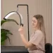 LAMPA KOSMETYCZNA DO PRZEDŁUŻANIA RZĘS POL MOON III Z CYRKONIAMI CZARNA