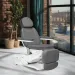 Elektryczny fotel kosmetyczny SILLON CLASSIC 4 silniki z kołyską szary
